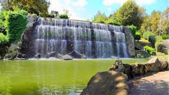 В Риме открыли парк водопадов